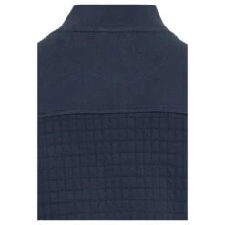 Camel Active Herren Sweatjacke Deep Night Blue -Modebekleidungs Geschäft camel active strickjacke blau 47 detail hinten