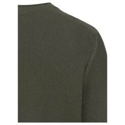 Camel Active Herren Pullover Forest Green -Modebekleidungs Geschäft camel active strickpullover gruen 91 detail detail hinten