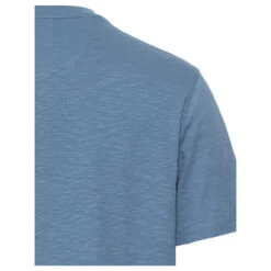 Camel Active Herren T-Shirt Henley Cloudy Blue 7 Camel Active Herren T-Shirt Henley Cloudy Blue -Modebekleidungs Geschäft camel active t shirt blau 40 detail hinten
