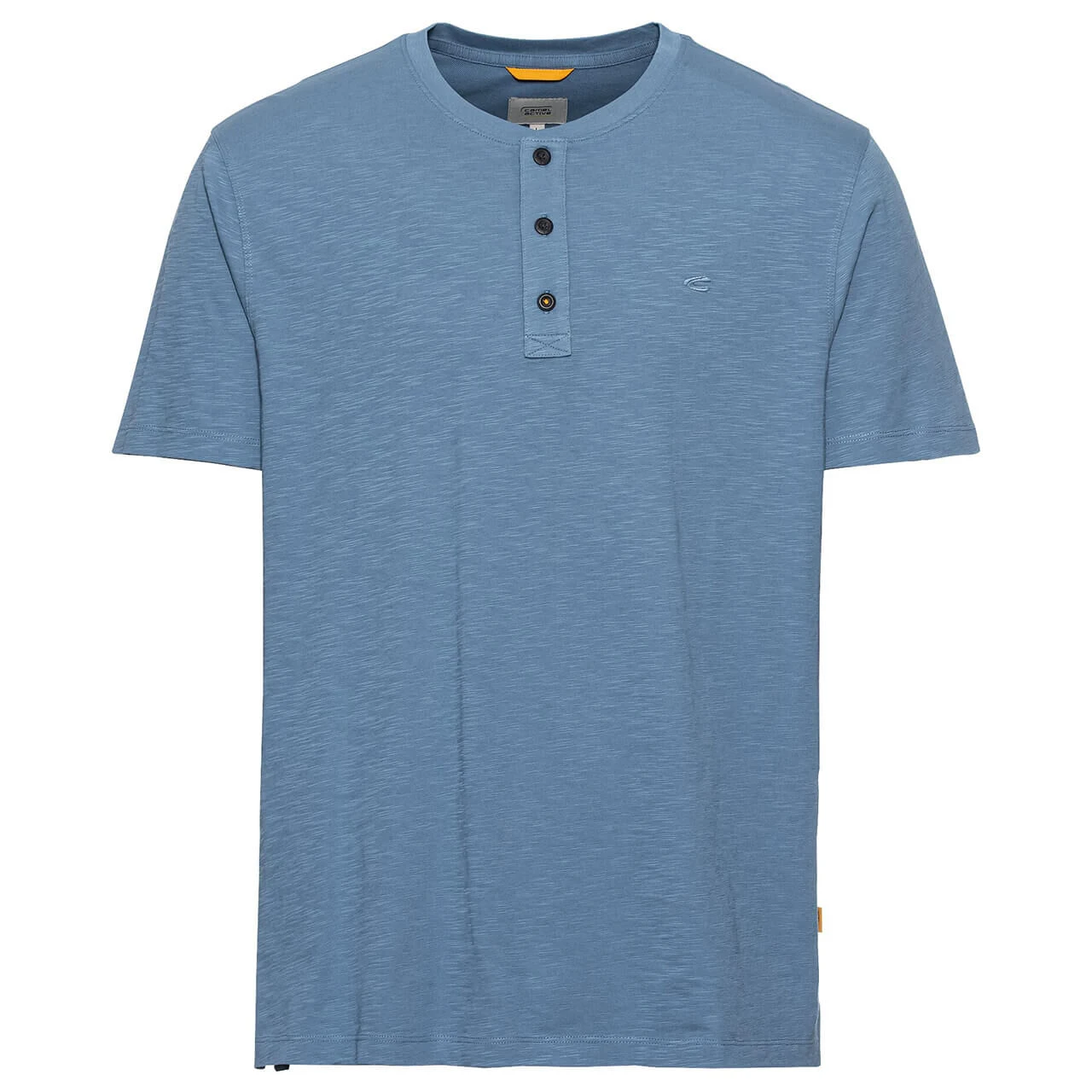 Camel Active Herren T-Shirt Henley Cloudy Blue 1 Camel Active Herren T-Shirt Henley Cloudy Blue