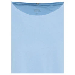 Camel Active Damen Langarm Shirt Air Blue -Modebekleidungs Geschäft camel active t shirt blau 42 detail vorne