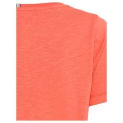 Camel Active Damen T-Shirt Coral Red -Modebekleidungs Geschäft camel active t shirt rot 53 detail hinten