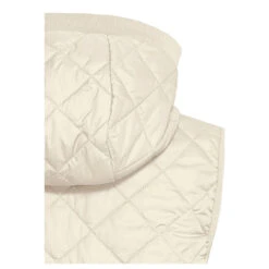 Camel Active Damen Long Weste Light Sage -Modebekleidungs Geschäft camel active vest lange steppweste light sage 25 detail hinten