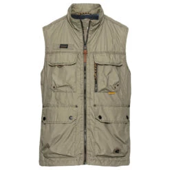 Camel Active Herren Weste Light Khaki