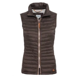 Camel Active Damen Weste Dark Brown