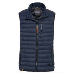 Camel Active Herren Weste Navy Blue