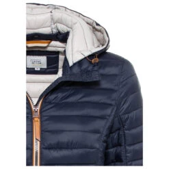 Camel Active Damen Jacke Midnight Blue -Modebekleidungs Geschäft camel jacke blouson blau 43 vorne