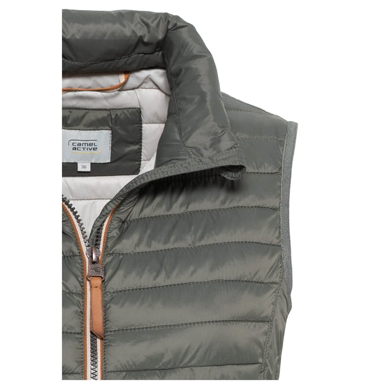 Camel Active Damen Weste Olive Green 3 Camel Active Damen Weste Olive Green – Bild 3