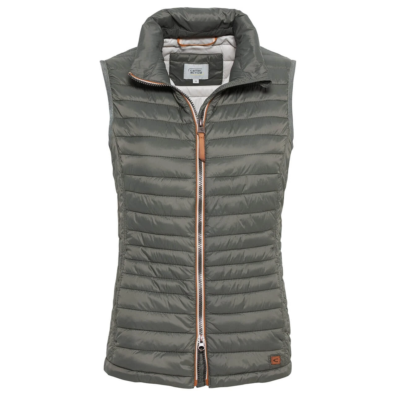 Camel Active Damen Weste Olive Green 1 Camel Active Damen Weste Olive Green