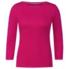 Cecil Damen 3/4 Arm Shirt Basic Boatneck Pink Sorbet
