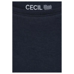 Cecil Damen 3/4 Arm Shirt Basic Boatneck Universal Blue 9 Cecil Damen 3/4 Arm Shirt Basic Boatneck Universal Blue -Modebekleidungs Geschäft cecil basic boatneck 3 4 arm shirt blau 15512 detail