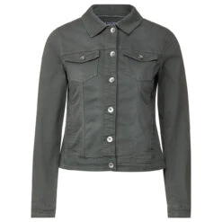 Cecil Jeansjacke Easy Khaki