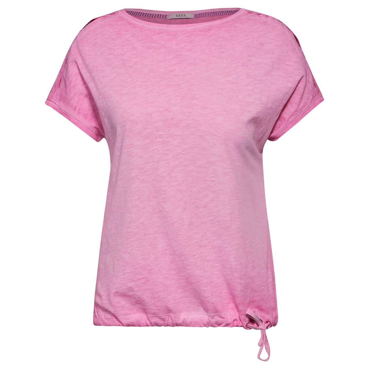 Cecil Damen T-Shirt GMD Bloomy Pink 1 Cecil Damen T-Shirt GMD Bloomy Pink