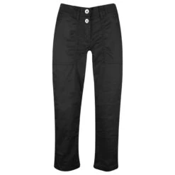Cecil New York Capri Papertouch 3/4 Baumwollhose Black