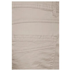 Cecil New York Capri Papertouch 3/4 Baumwollhose Boulder Beige -Modebekleidungs Geschäft cecil jeans new york papertouch beige 15603 ansicht detail hinten