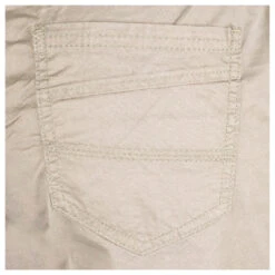 Cecil New York Capri Papertouch 3/4 Baumwollhose Boulder Beige -Modebekleidungs Geschäft cecil jeans new york papertouch beige 15603 detail