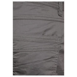 Cecil New York Capri Papertouch 3/4 Baumwollhose Soft Iron Grey 19 Cecil New York Capri Papertouch 3/4 Baumwollhose Soft Iron Grey -Modebekleidungs Geschäft cecil jeans new york papertouch grau 15750 ansicht detail hinten