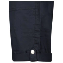 Cecil New York Baumwoll Shorts Deep Blue -Modebekleidungs Geschäft cecil jeans new york shorts dunkelblau 10128 detail