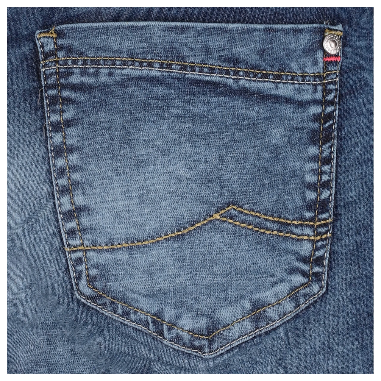 Cecil Scarlett Jeans Shorts Mid Blue Used Washed 10 Cecil Scarlett Jeans Shorts Mid Blue Used Washed – Bild 10