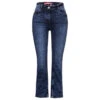 Cecil Toronto Kick Flare 7/8 Jeans Mid Blue