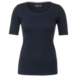 Cecil Damen T-Shirt Lena Universal Blue