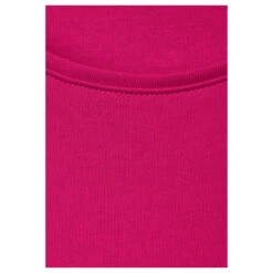Cecil Damen T-Shirt Lena Pink Sorbet -Modebekleidungs Geschäft cecil lena t shirt rosa 15597 detail