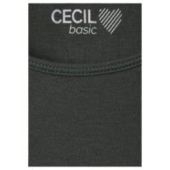 Cecil Damen Top Linda Strong Khaki 11 Cecil Damen Top Linda Strong Khaki -Modebekleidungs Geschäft cecil linda top gruen 15382 detail