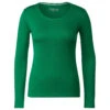 Cecil Damen Langarm Shirt Pia Easy Green