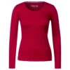 Cecil Damen Langarm Shirt Pia Casual Red