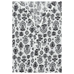 Cecil Damen T-Shirt Vanilla White Ornament -Modebekleidungs Geschäft cecil print tunic tunikashirt weiss 33474 detail