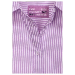 Cecil Damen Langarm Bluse Stripe Blouse Sporty Lilac 11 Cecil Damen Langarm Bluse Stripe Blouse Sporty Lilac -Modebekleidungs Geschäft cecil stripe blouse bluse violett 25565 detail