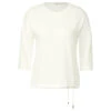 Cecil Damen 3/4 Arm Shirt Structure Mix Vanilla White