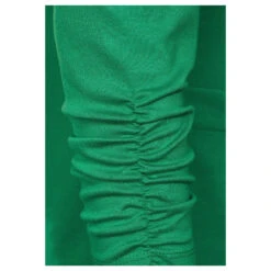 Cecil Damen Sweat Blazer Easy Green -Modebekleidungs Geschäft cecil sweat blazer with gathering detail gruen 15069 detail