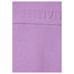 Cecil Damen Hoodie Sweatshirt Sporty Lilac -Modebekleidungs Geschäft cecil sweatshirt hoody lila 15565 detail