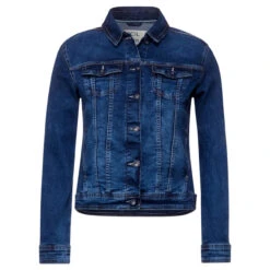 Cecil Jeansjacke Mid Blue Used