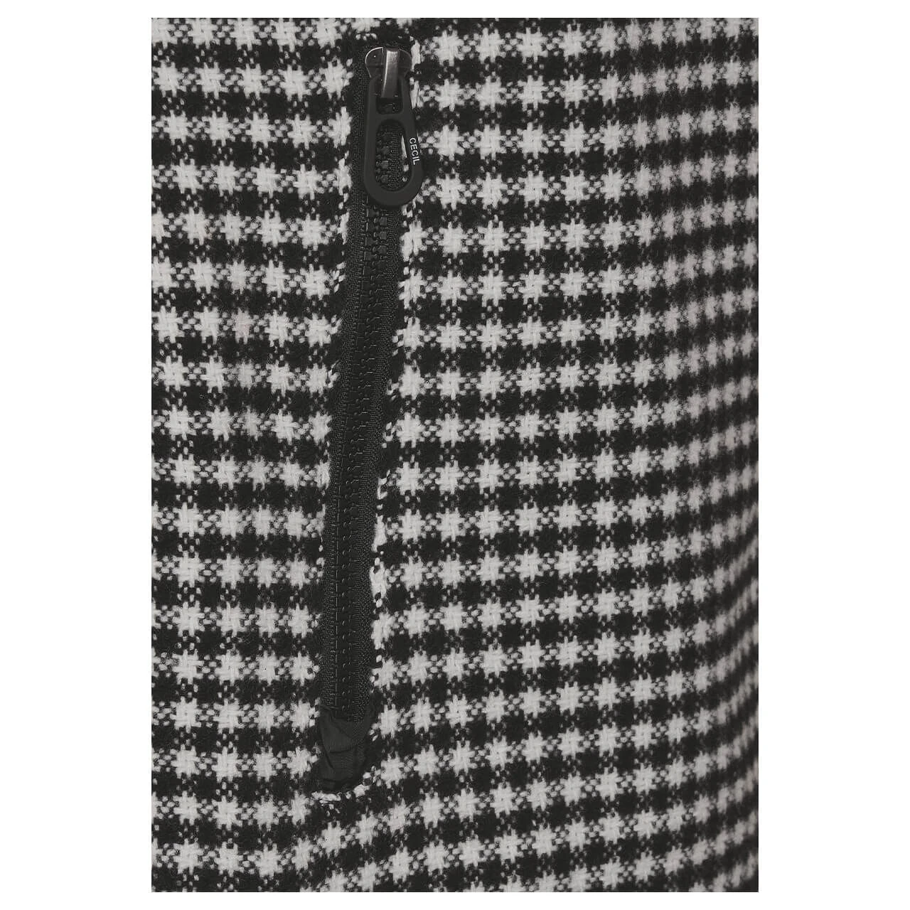 Cecil Damen Weste Jacquard Black 6 Cecil Damen Weste Jacquard Black – Bild 6