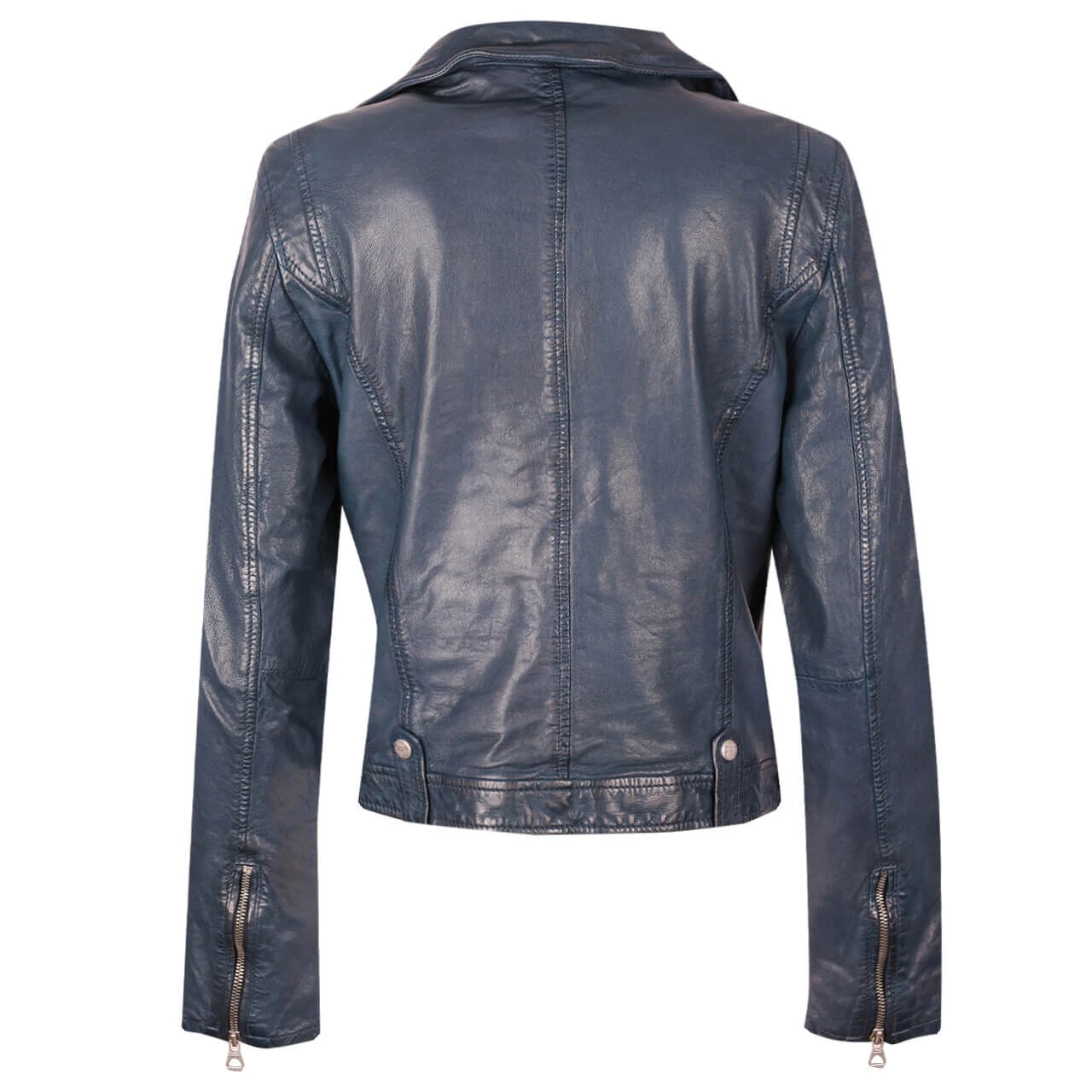 Gipsy (by Mauritius) Damen Lederjacke Faye Navy 2 Gipsy (by Mauritius) Damen Lederjacke Faye Navy – Bild 2