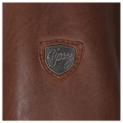Gipsy (by Mauritius) Herren Lederjacke Lanny Cognac 5 Gipsy (by Mauritius) Herren Lederjacke Lanny Cognac -Modebekleidungs Geschäft gipsy jacke lenny cognac detail
