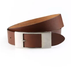 Bernd Götz Damen Softleder Gürtel Cognac