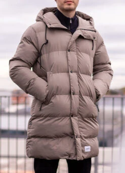 Khujo Herren Jacke Rafi 2 Taupe -Modebekleidungs Geschäft khujo herren jacke rafi 2 taupe