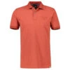 Lerros Herren Piqué Poloshirt Deep Coral Red Stitch