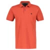Lerros Herren Piqué Poloshirt Deep Coral Red