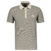 Lerros Herren Poloshirt Light Dune Beige Stripes