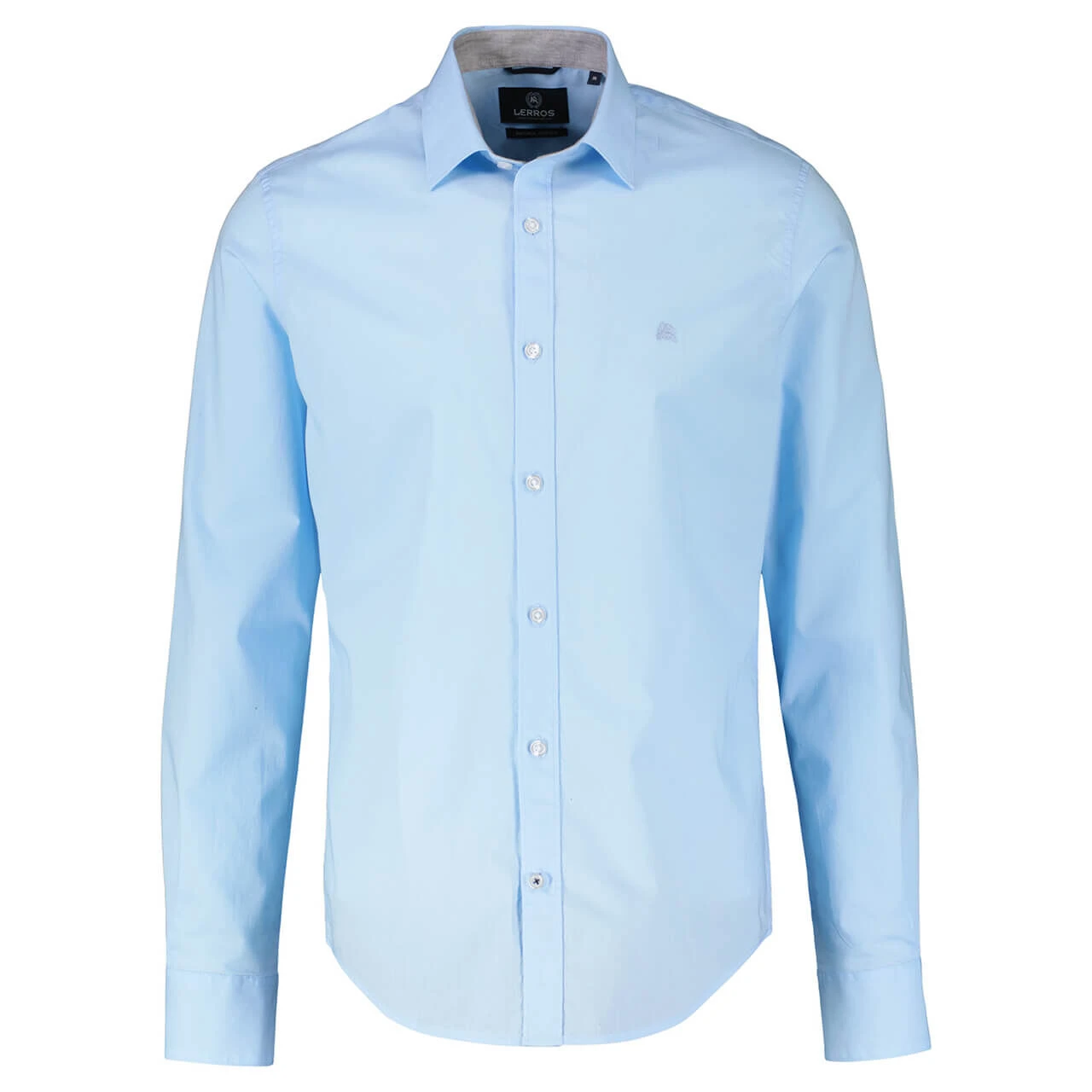 Lerros Herren Langarm Hemd Clean Sky Blue 1 Lerros Herren Langarm Hemd Clean Sky Blue