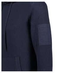 Lerros Herren Hoodie Pullover Vintage Blue 9 Lerros Herren Hoodie Pullover Vintage Blue -Modebekleidungs Geschäft lerros hoodie knitted dark blue 478 detail3