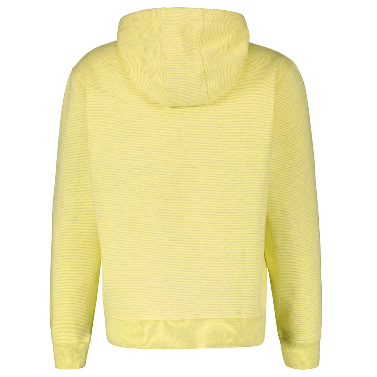 Lerros Herren Hoodie Sweatshirt Pure Lemon Fine Stripes 2 Lerros Herren Hoodie Sweatshirt Pure Lemon Fine Stripes – Bild 2