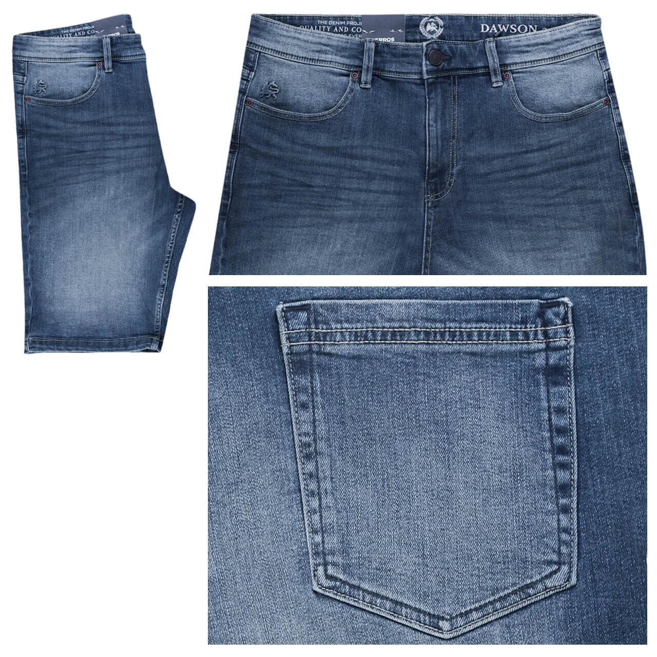 Lerros Dawson Jeans Bermuda Strong Blue 1 Lerros Dawson Jeans Bermuda Strong Blue