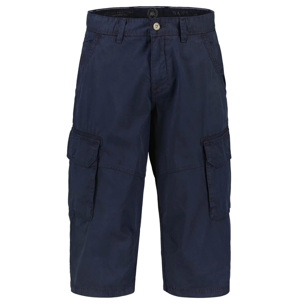 Lerros Dawson 3/4 Cargo Baumwollhose Navy Blue 3 Lerros Dawson 3/4 Cargo Baumwollhose Navy Blue – Bild 3