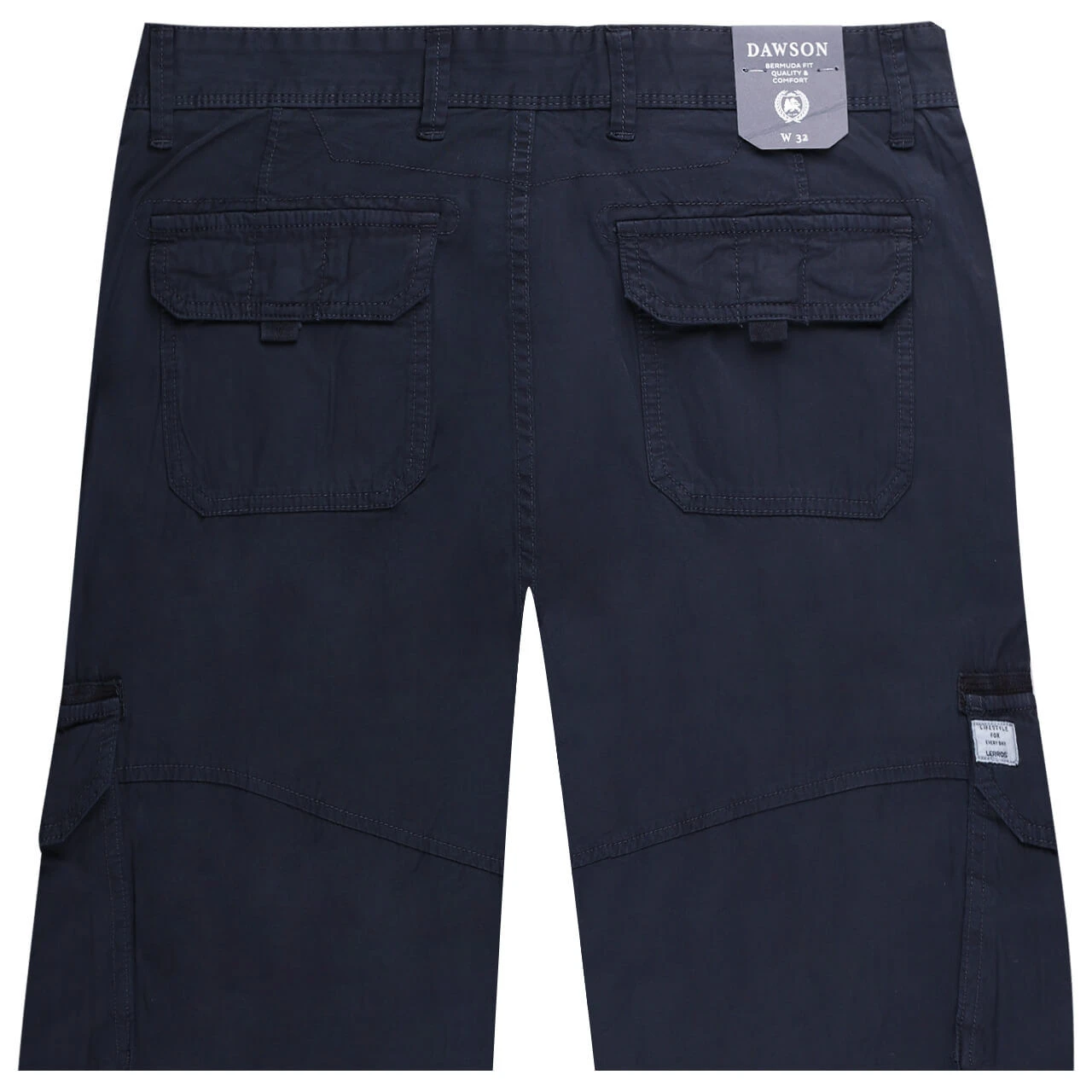 Lerros Dawson 3/4 Cargo Baumwollhose Navy Blue 2 Lerros Dawson 3/4 Cargo Baumwollhose Navy Blue – Bild 2