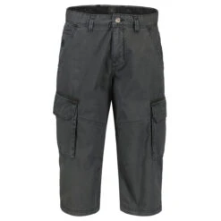 Lerros Dawson 3/4 Cargo Baumwollhose Mud -Modebekleidungs Geschäft lerros jeans dawson 3 4 hose grau gruen 289 ansicht